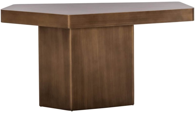Console Hexa Brushed Gold by Richmond Interiors Console Hexa Brushed Gold by Richmond Interiors