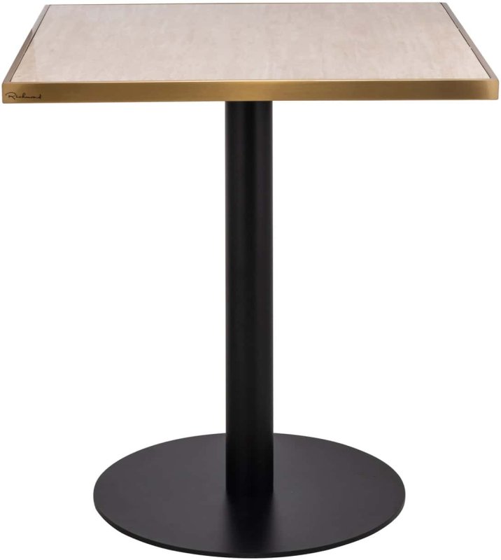 Brazza 70 x 70cm Bistro Table (Beige) by Richmond Interiors Brazza 70 x 70cm Bistro Table (Beige) by Richmond Interiors