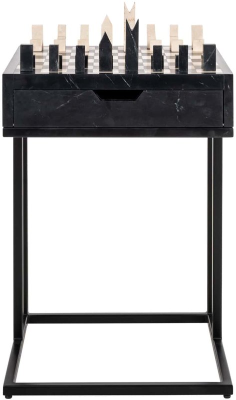 End Table Davos Black by Richmond Interiors End Table Davos Black by Richmond Interiors