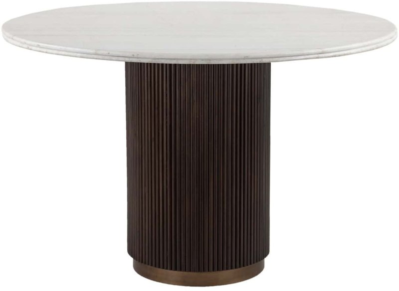 Dining Table Mayfield Brown 120cm by Richmond Interiors Dining Table Mayfield Brown 120cm by Richmond Interiors