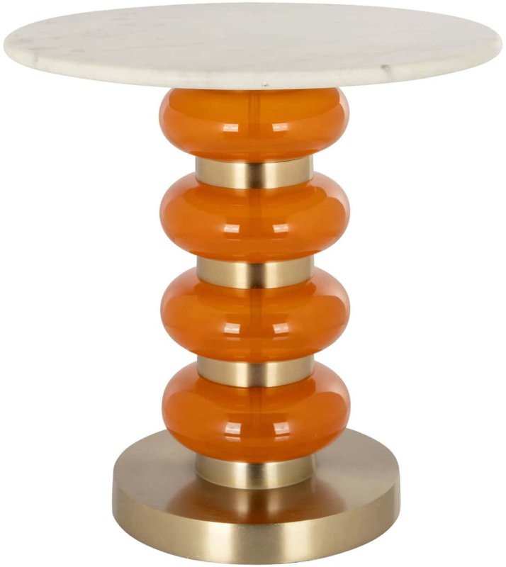 End Table Boann Orange by Richmond Interiors End Table Boann Orange by Richmond Interiors