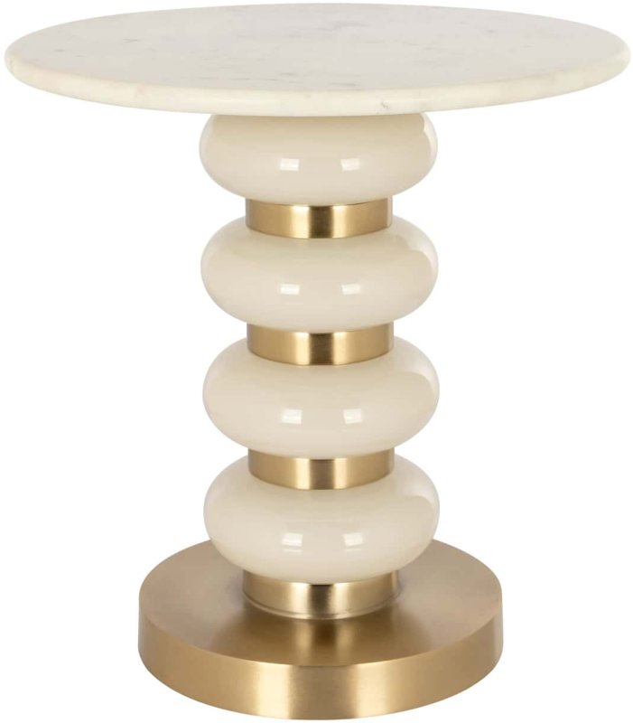 End Table Boann White by Richmond Interiors End Table Boann White by Richmond Interiors