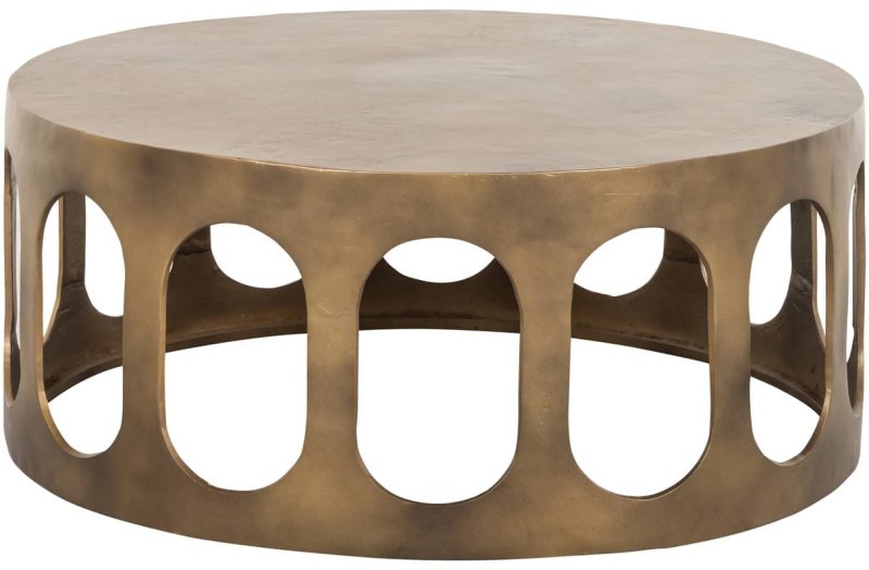 Du Pont Coffee Table - Brushed Gold by Richmond Interiors Du Pont Coffee Table - Brushed Gold by Richmond Interiors