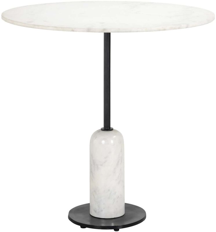 Dining Table Jagger Black/White 76,5cm by Richmond Interiors Dining Table Jagger Black/White 76,5cm by Richmond Interiors