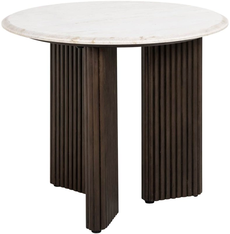 End Table Mayfield Brown 55cm by Richmond Interiors End Table Mayfield Brown 55cm by Richmond Interiors
