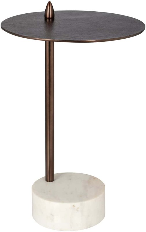 End Table Barron Bronze by Richmond Interiors End Table Barron Bronze by Richmond Interiors