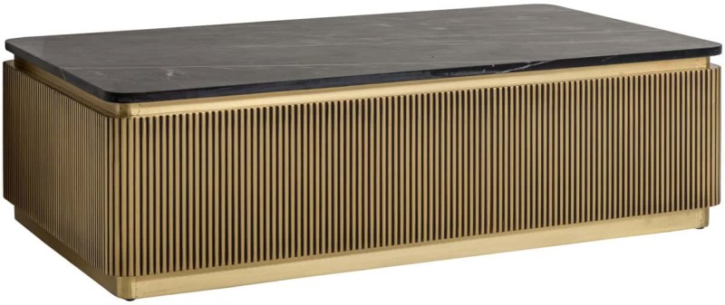 Ironville Coffee Table - Gold - by Richmond Interiors Ironville Coffee Table - Gold - by Richmond Interiors