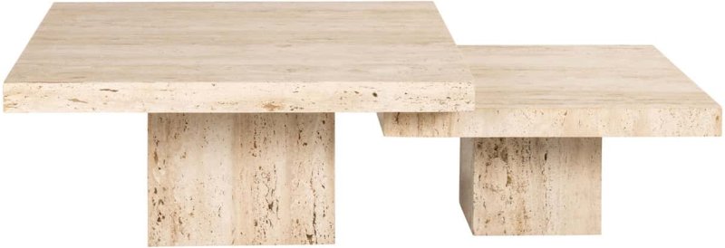 La Cantera Coffee Table - Beige - (Set of 2) by Richmond Interiors La Cantera Coffee Table - Beige - (Set of 2) by Richmond Interiors