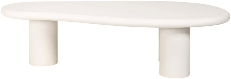 Bloomstone 160 x 80cm Coffee Table - White by Richmond Interiors Bloomstone 160 x 80cm Coffee Table - White by Richmond Interiors