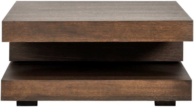 Coffee Table Oakura Brown 90x90 by Richmond Interiors Coffee Table Oakura Brown 90x90 by Richmond Interiors