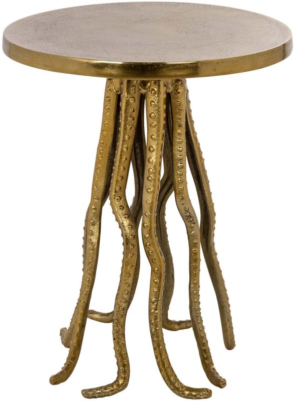End Table Macey Gold by Richmond Interiors End Table Macey Gold by Richmond Interiors