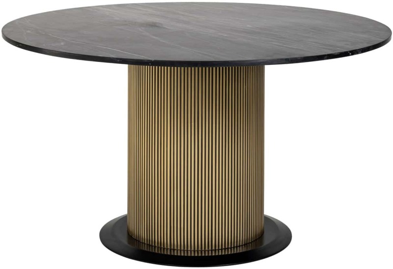 Dining Table Ironville Gold 140cm by Richmond Interiors Dining Table Ironville Gold 140cm by Richmond Interiors