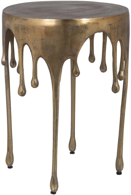 End Table Carly Brushed Gold by Richmond Interiors End Table Carly Brushed Gold by Richmond Interiors