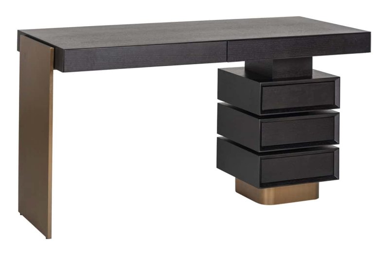 Desk Alexander Jones Charcoal (Connar) by Richmond Interiors Desk Alexander Jones Charcoal (Connar) by Richmond Interiors
