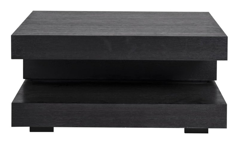 Coffee Table Oakura Black 90x90 by Richmond Interiors Coffee Table Oakura Black 90x90 by Richmond Interiors