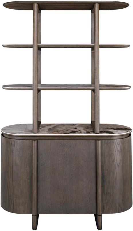 Display Cabinet Langford Brown by Richmond Interiors Display Cabinet Langford Brown by Richmond Interiors