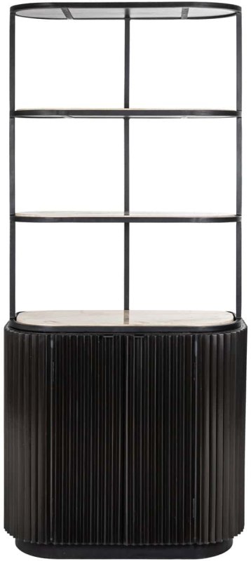 Storage Cabinet Hampton Dark Brown by Richmond Interiors Storage Cabinet Hampton Dark Brown by Richmond Interiors