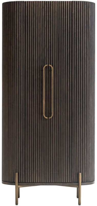 Storage Cabinet Luxor Brown by Richmond Interiors Storage Cabinet Luxor Brown by Richmond Interiors