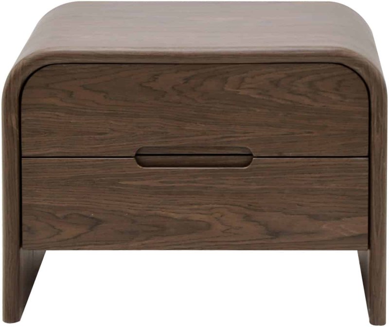 Nightstand Bedford Brown 2 Drawer by Richmond Interiors Nightstand Bedford Brown 2 Drawer by Richmond Interiors