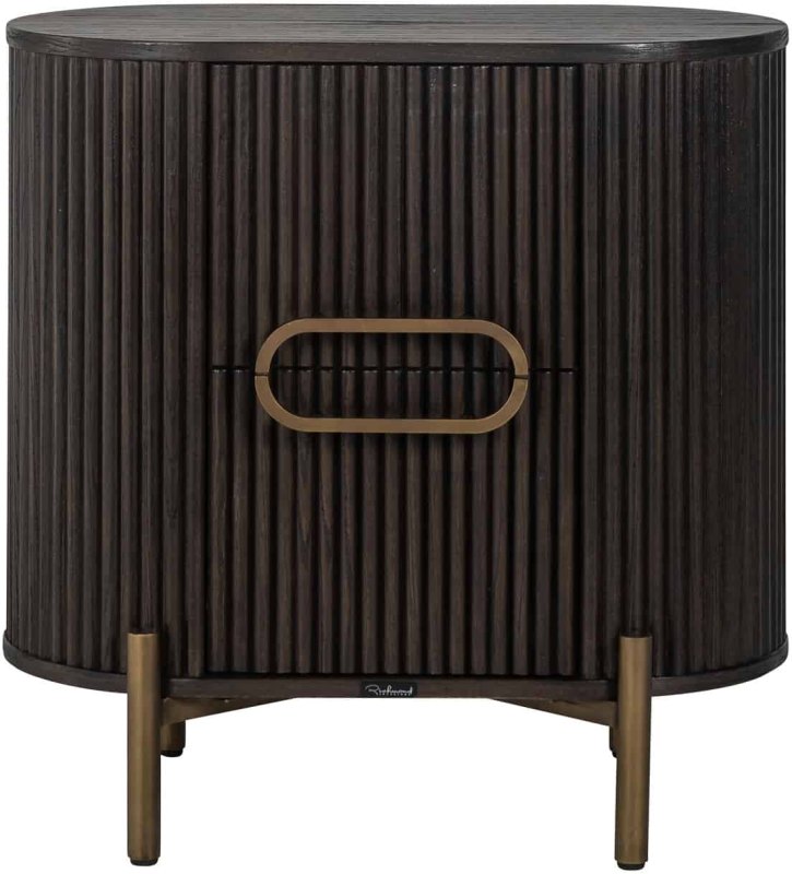 Nightstand Luxor Brown by Richmond Interiors Nightstand Luxor Brown by Richmond Interiors