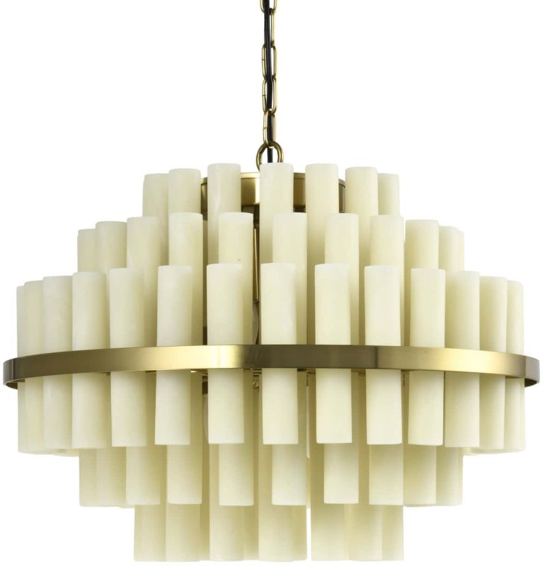 Chandelier Zerine White by Richmond Interiors Chandelier Zerine White by Richmond Interiors