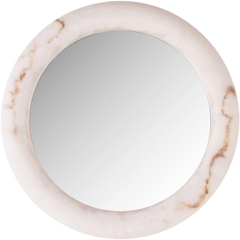 Wall Lamp Oravelle White Mirror 60cm by Richmond Interiors Wall Lamp Oravelle White Mirror 60cm by Richmond Interiors