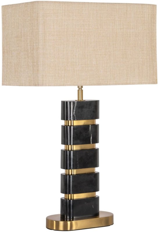 Table Lamp Levina Black/gold by Richmond Interiors Table Lamp Levina Black/gold by Richmond Interiors