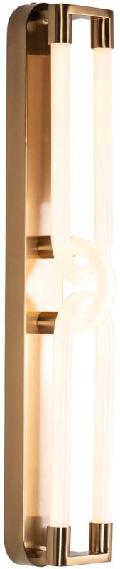 Wall Lamp Lysa Brushed Gold by Richmond Interiors Wall Lamp Lysa Brushed Gold by Richmond Interiors