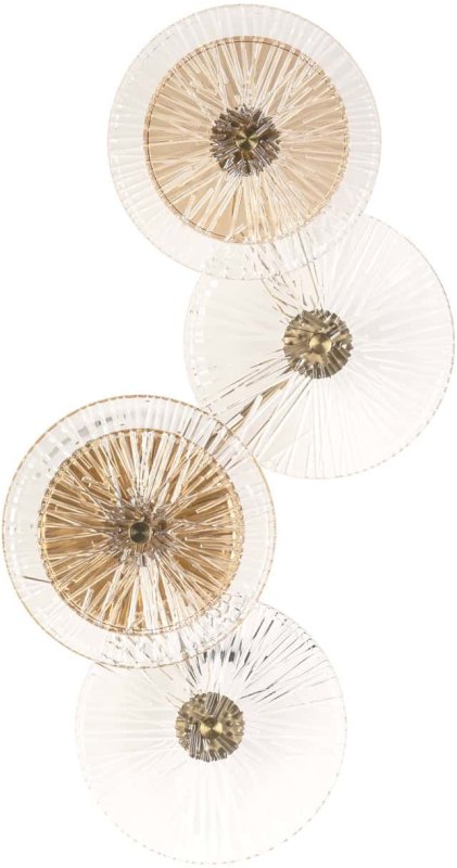 Wall Lamp Linzi Brushed Gold by Richmond Interiors Wall Lamp Linzi Brushed Gold by Richmond Interiors