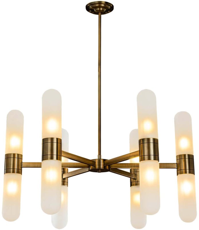 Chandelier Tricon Bronze by Richmond Interiors Chandelier Tricon Bronze by Richmond Interiors