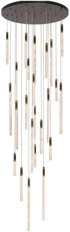 Chandelier Crosley Black/Gold by Richmond Interiors Chandelier Crosley Black/Gold by Richmond Interiors