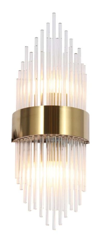 Wall Lamp Penelope Gold by Richmond Interiors Wall Lamp Penelope Gold by Richmond Interiors