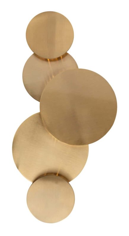 Wall Lamp Collin Brushed Gold by Richmond Interiors Wall Lamp Collin Brushed Gold by Richmond Interiors