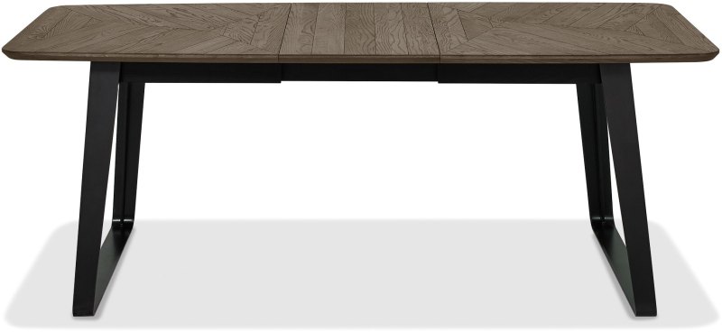 Emerson Weathered Oak and Peppercorn 4-6 Seater Extending Dining Table by Bentley Designs Emerson Weathered Oak and Peppercorn 4-6 Seater Extending Dining Table by Bentley Designs