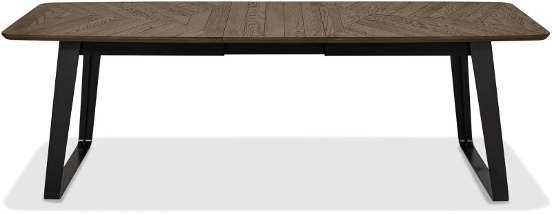 Emerson Weathered Oak and Peppercorn 6-8 Seater Extending Dining Table by Bentley Designs Emerson Weathered Oak and Peppercorn 6-8 Seater Extending Dining Table by Bentley Designs