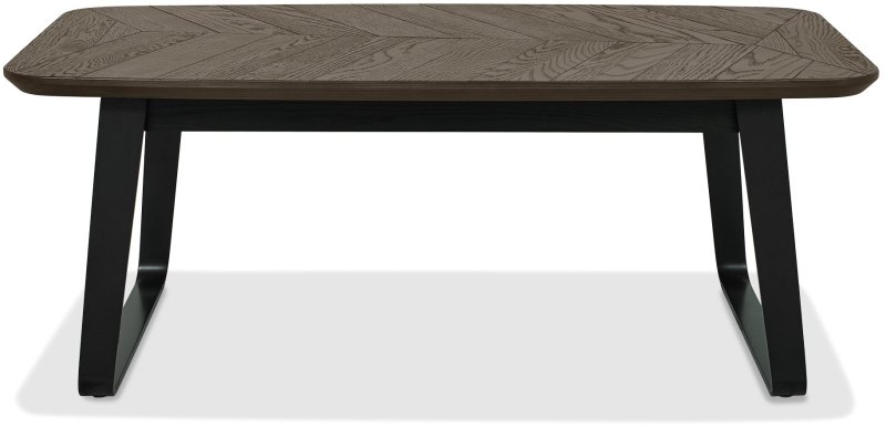 Emerson Weathered Oak and Peppercorn Rectangular Coffee Table by Bentley Designs Emerson Weathered Oak and Peppercorn Rectangular Coffee Table by Bentley Designs