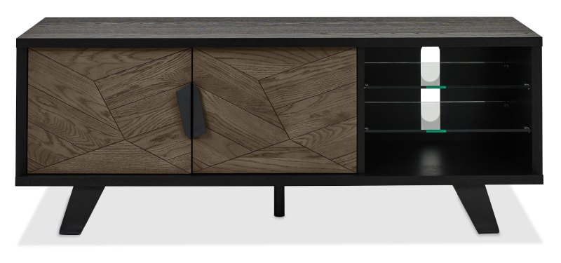 Emerson Weathered Oak and Peppercorn Media Unit by Bentley Designs Emerson Weathered Oak and Peppercorn Media Unit by Bentley Designs