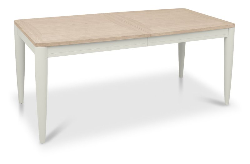 Larsen Scandi Oak and Soft Grey 6-8 Extension Dining Table by Bentley Designs Larsen Scandi Oak and Soft Grey 6-8 Extension Dining Table by Bentley Designs