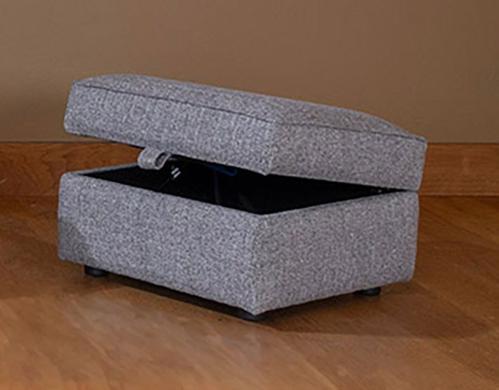 Montana Storage Stool by Alstons Montana Storage Stool by Alstons