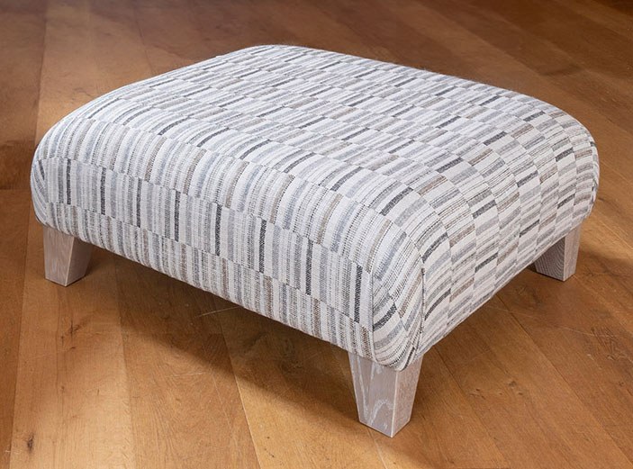 Montana Square Footstool by Alstons Montana Square Footstool by Alstons