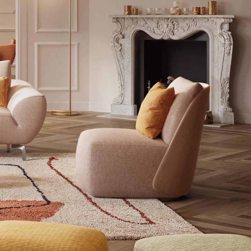 Hugo Swivel Chair by ROM - Customisable Hugo Swivel Chair by ROM - Customisable