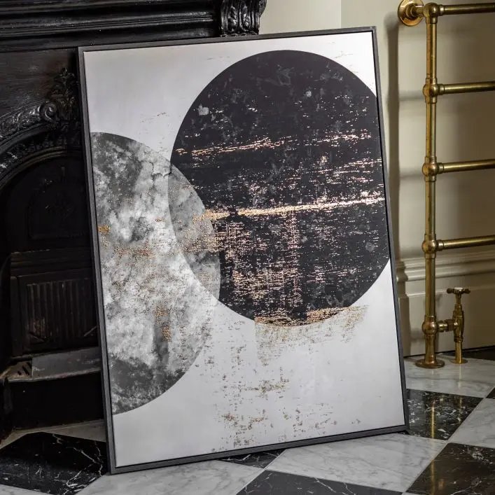 Orbit Framed Canvas Set of 2 Orbit Framed Canvas Set of 2