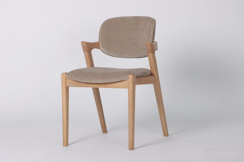 Mila Dining Chair (Mink Fabric) by Kelston House Mila Dining Chair (Mink Fabric) by Kelston House