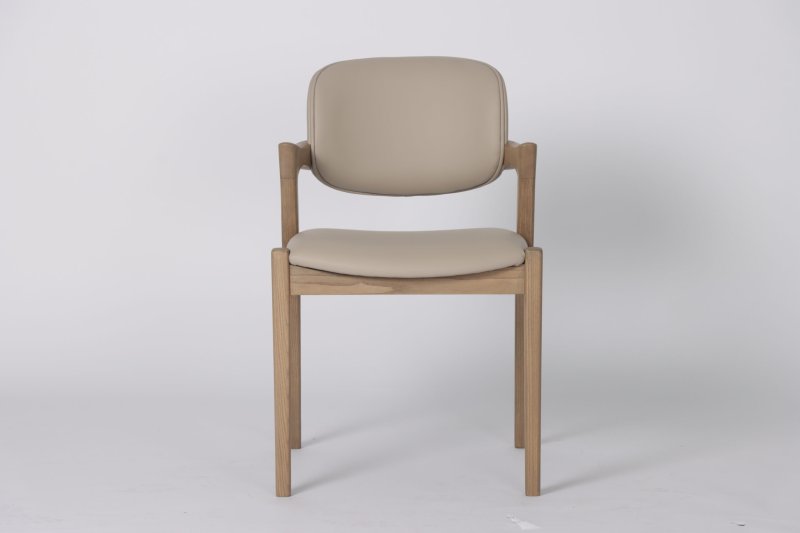 Mila Dining Chair (Beige PU) by Kelston House Mila Dining Chair (Beige PU) by Kelston House