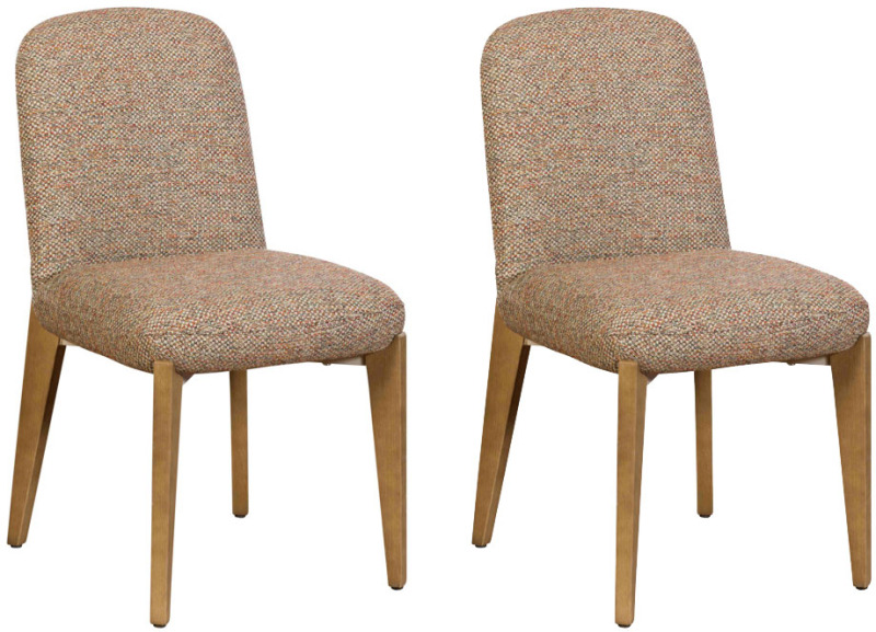 Pair of Weymouth Dining Chairs (Bronze Fabric) Pair of Weymouth Dining Chairs (Bronze Fabric)