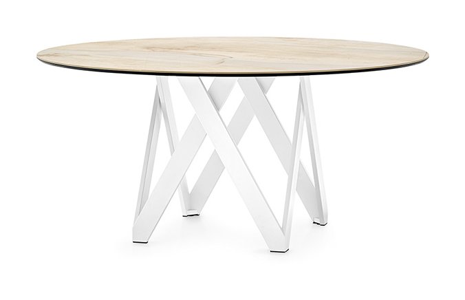 Cartesio Fixed Dining Table 160 x 160cm (CS4092-FD 160) by Calligaris Cartesio Fixed Dining Table 160 x 160cm (CS4092-FD 160) by Calligaris