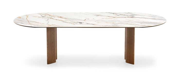Sandy Fixed Dining Table 250 x 110cm (CS4156-FE 250) by Calligaris Sandy Fixed Dining Table 250 x 110cm (CS4156-FE 250) by Calligaris