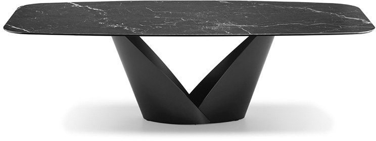 Calla Fixed Dining Table 250 x 119cm (CS4159-FB 250) by Calligaris Calla Fixed Dining Table 250 x 119cm (CS4159-FB 250) by Calligaris