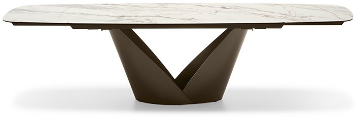 Calla Extending Dining Table 165 x 100cm (CS4159-S 165) by Calligaris Calla Extending Dining Table 165 x 100cm (CS4159-S 165) by Calligaris