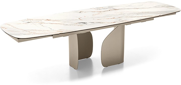 Twins Extending Dining Table 200 x 100cm (CS4153-S 200) by Calligaris Twins Extending Dining Table 200 x 100cm (CS4153-S 200) by Calligaris